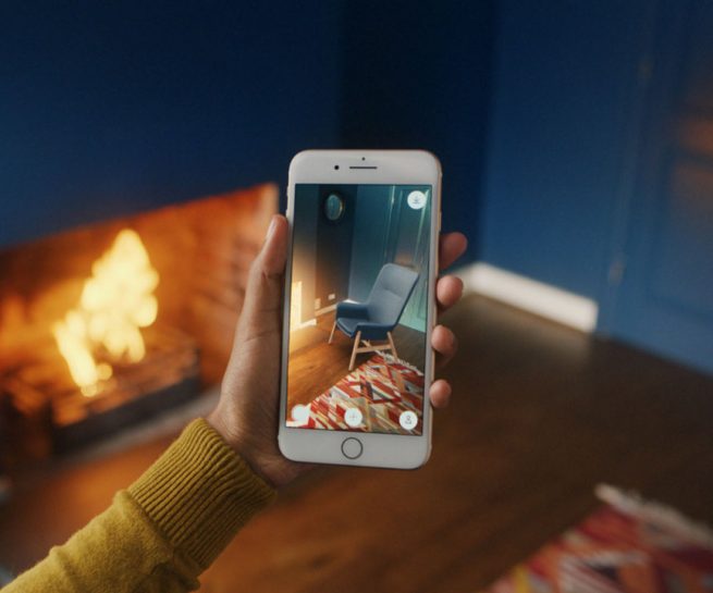 IKEA announces the launch of IKEA Place, an augmented reality app that lets people virtually place furniture in their home.